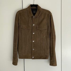 Theory Suede Jacket - S - Perfect Condition